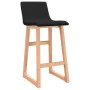 Kitchen stools 2 units black fabric by vidaXL, Kitchen stools - Ref: Foro24-289403, Price: 141,87 €, Discount: %