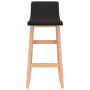 Kitchen stools 2 units black fabric by vidaXL, Kitchen stools - Ref: Foro24-289403, Price: 141,87 €, Discount: %