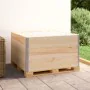 Palettenbox-Aufsatz 3 Stk. aus massivem Kiefernholz 100x100 cm von vidaXL, Ladeplattformen und Paletten - Ref: Foro24-310057,...