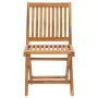 Folding garden chairs 8 pcs solid teak wood with cushions by vidaXL, Garden chairs - Ref: Foro24-3072886, Price: 732,13 €, Di...