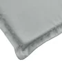 Kissen für Liege, hellgrauer Melange-Stoff, 200 x 60 x 4 cm von vidaXL, Kissen für Stühle und Sofas - Ref: Foro24-4002509, Pr...