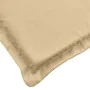 Kissen für Sonnenliege beige melange Stoff (75+105)x50x3 cm von vidaXL, Kissen für Stühle und Sofas - Ref: Foro24-4002490, Pr...