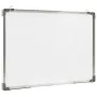 Pizarra magnética de borrado en seco acero blanco 90x60 cm de vidaXL, Pizarras blancas - Ref: Foro24-146633, Precio: 44,47 €,...