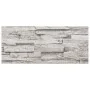 3D wall panels 14 units EPS light gray 100x25 cm by vidaXL, Wall covering - Ref: Foro24-4008553, Price: 123,71 €, Discount: %