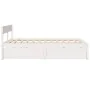 White pine wood bed frame with drawers 150x200cm by vidaXL, Beds and slatted bases - Ref: Foro24-3282346, Price: 311,94 €, Di...