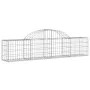 Gabion baskets 20 pcs arch shape iron 200x30x40/60 cm by , Pots and planters - Ref: Foro24-3146062, Price: 846,44 €, Discount: %