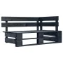 6-piece pallet furniture and black impregnated pine wood cushions by , Garden sets - Ref: Foro24-3066872, Price: 459,74 €, Di...