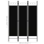 Black 3-panel room divider screen 120x180 cm by vidaXL, Room dividers - Ref: Foro24-320702, Price: 35,25 €, Discount: %