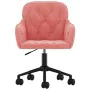 Drehbare Esszimmerstühle, 2 Einheiten, rosa Samt von , Essstühle - Ref: Foro24-3103425, Preis: 192,29 €, Rabatt: %