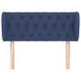 Blue fabric headboard 103x23x78/88 cm by , Headboards and footboards - Ref: Foro24-3117476, Price: 58,29 €, Discount: %