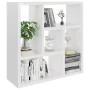 Glossy white plywood wall shelf 45.1x16x45.1 cm by vidaXL, Shelves and shelves - Ref: Foro24-802954, Price: 34,79 €, Discount: %