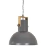 Round industrial hanging lamp, 25 W gray mango, 52 cm E27 by vidaXL, Lamps - Ref: Foro24-320850, Price: 94,88 €, Discount: %