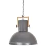 Round industrial hanging lamp, 25 W gray mango, 52 cm E27 by vidaXL, Lamps - Ref: Foro24-320850, Price: 94,88 €, Discount: %