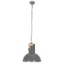 Round industrial hanging lamp, 25 W gray mango, 52 cm E27 by vidaXL, Lamps - Ref: Foro24-320850, Price: 94,88 €, Discount: %