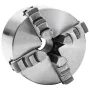 4-jaw self-centering lathe chuck 100 mm steel by vidaXL, Clamps and screws - Ref: Foro24-146709, Price: 107,16 €, Discount: %