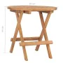 Folding garden dining set 3 pieces teak wood cushions by , Garden sets - Ref: Foro24-3063178, Price: 184,34 €, Discount: %