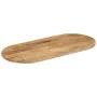 Tablero de mesa ovalado madera maciza de mango 90x40x3,8 cm de , Tableros para mesas - Ref: Foro24-370133, Precio: 63,31 €, D...