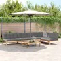 Set of garden pallet sofas and cushions 5 pieces acacia wood by , Outdoor sofas - Ref: Foro24-3209338, Price: 912,38 €, Disco...