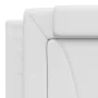 Padded white synthetic leather headboard 180 cm by , Headboards and footboards - Ref: Foro24-374805, Price: 61,88 €, Discount: %