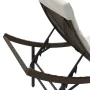 Liegestühle mit Kissen, 2 Stück, aus braunem Kunststoff-Rattan. von , Liegen - Ref: Foro24-3277302, Preis: 241,84 €, Rabatt: %