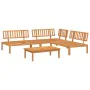 Garten-Palettensofaset 4-teilig Massivholz Akazie von , Outdoor-Sofas - Ref: Foro24-3209429, Preis: 427,30 €, Rabatt: %