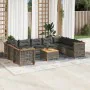 Garden sofa set 10 pieces with gray synthetic rattan cushions by , Garden sets - Ref: Foro24-3261987, Price: 818,38 €, Discou...