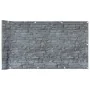 Garden privacy screen PVC stone gray look 400x90 cm by , fence panels - Ref: Foro24-4005469, Price: 27,49 €, Discount: %