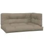 Garten-Palettensofa-Set mit 4-teiligen Akazienholz-Kissen. von , Outdoor-Sofas - Ref: Foro24-3209491, Preis: 699,84 €, Rabatt: %