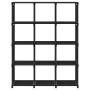 12-cube black fabric shelf 103x30x141 cm by vidaXL, Bookcases and shelves - Ref: Foro24-322614, Price: 39,85 €, Discount: %