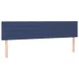 Box spring bed with blue fabric mattress 120x190 cm by , Beds and slatted bases - Ref: Foro24-3270368, Price: 441,76 €, Disco...