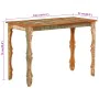 Solid recycled wood dining table 110x52x76 cm by , Kitchen and dining tables - Ref: Foro24-354996, Price: 192,08 €, Discount: %