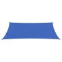 Rectangular blue HDPE sail shade 160 g/m² 3x6 m by , Umbrellas - Ref: Foro24-311515, Price: 41,42 €, Discount: %