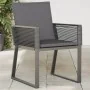 Gartensessel mit Kissen 2 Stk. synthetisches Rattan schwarz von , Gartenstühle - Ref: Foro24-4008115, Preis: 155,11 €, Rabatt: %