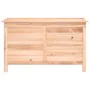 Solid fir wood garden cushion box 99x50x56.5 cm by , Outdoor storage boxes - Ref: Foro24-364752, Price: 113,39 €, Discount: %