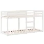 Bunk bed with solid white pine wood roof 90x190 cm by , Beds and slatted bases - Ref: Foro24-3282088, Price: 225,46 €, Discou...