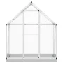 Greenhouse with silver aluminum base frame 169x58x202 cm by , Greenhouses - Ref: Foro24-4005819, Price: 227,96 €, Discount: %