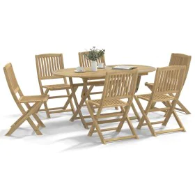 Folding garden chairs 6 pcs acacia wood 48.5x57x90 cm by , Garden chairs - Ref: Foro24-3214232, Price: 273,69 €, Discount: %