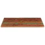 Rechteckiger Tisch aus massivem recyceltem Holz, 100x70x2,5 cm. von , Tischplatten - Ref: Foro24-371075, Preis: 83,09 €, Raba...