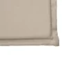 Quadratische Gartensitzkissen 4 Stück taupe 45x45x2 cm von , Kissen für Stühle und Sofas - Ref: Foro24-847726, Preis: 24,07 €...