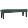 Cama box spring con colchón terciopelo verde oscuro 160x200 cm de , Camas y somieres - Ref: Foro24-3137794, Precio: 611,96 €,...