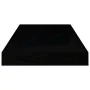 Floating wall shelf 4 pcs glossy black MDF 50x23x3.8 cm by vidaXL, Shelves and shelves - Ref: Foro24-323768, Price: 50,77 €, ...