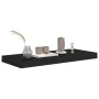 Estante flotante de pared 4 uds MDF negro 60x23,5x3,8 cm de vidaXL, Estantes y estanterías - Ref: Foro24-323834, Precio: 51,1...