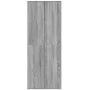 Tall Sonoma gray engineered wood sideboard 70x35x180 cm by , Lockers and storage cabinets - Ref: Foro24-3276663, Price: 168,2...