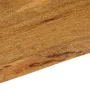 Solid mango wood natural edge table top 80x80x3.8 cm by , Table tops - Ref: Foro24-370794, Price: 114,22 €, Discount: %