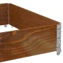 Solid pine wood planter in brown, 120x80 cm by , Pots and planters - Ref: Foro24-3295846, Price: 39,05 €, Discount: %