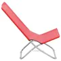 Folding beach chairs 2 units red fabric by vidaXL, Garden chairs - Ref: Foro24-310376, Price: 69,60 €, Discount: %