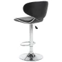 Kitchen stools 2 units black synthetic leather by vidaXL, Kitchen stools - Ref: Foro24-323644, Price: 131,97 €, Discount: %