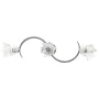 Ceiling lamp with tulip glass shades, 3 E14 bulbs. by , ceiling lights - Ref: Foro24-289230, Price: 43,87 €, Discount: %