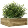 Impregnated pine wood planter 70x70x23 cm by , Pots and planters - Ref: Foro24-847197, Price: 61,07 €, Discount: %