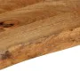 Solid mango wood natural edge table top 80x20x3.8 cm by , Table tops - Ref: Foro24-370466, Price: 28,25 €, Discount: %